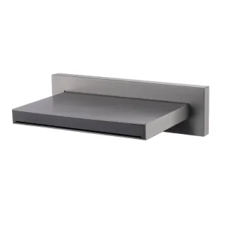 Излив для ванны Boheme Zodiac 625/2-GM оружейная сталь